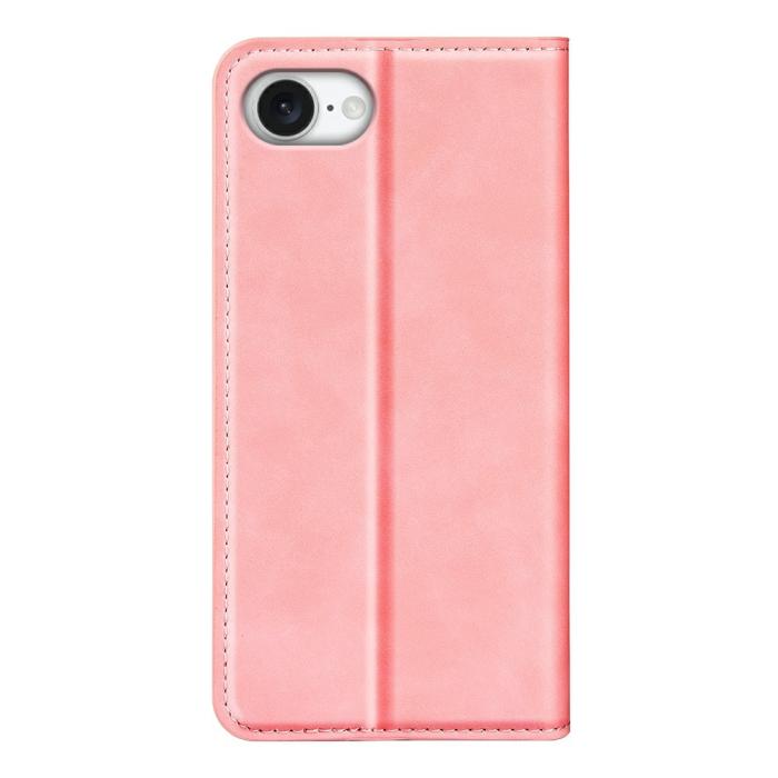 Bild 6, iPhone 17e / 16e Fodral Flip Skin Touch Rosa