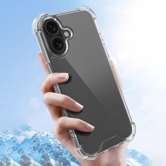 Bild 5, iPhone 16 Plus Skal Shockproof Transparent