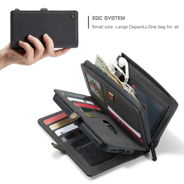 Bild 5, CASEME iPhone 13 Fodral/Skal Magnet 2in1 Multifunktionell Svart