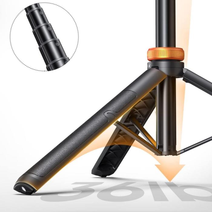 Bild 3, Tech-Protect Bluetooth Selfie Stick Tripod Svart