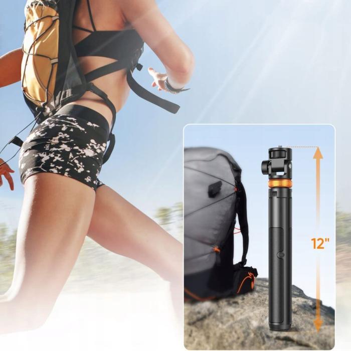 Bild 6, Tech-Protect Bluetooth Selfie Stick Tripod Svart