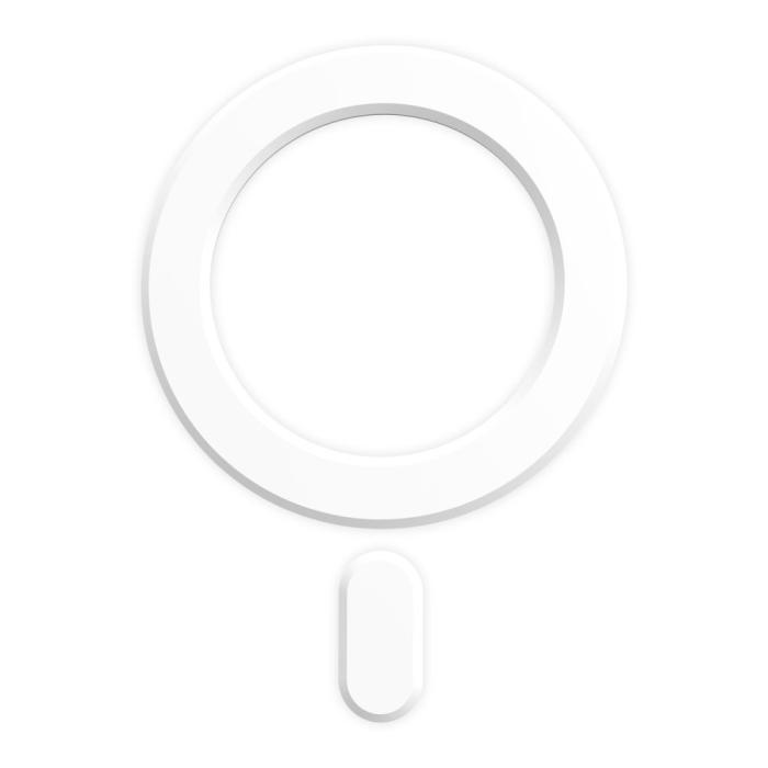 Bild 4, Tech-Proctet Universal Magnetisk MagSafe Ring Vit