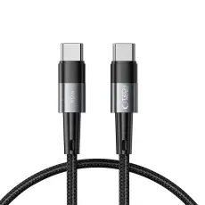 Tech-Protect 0.25 m 60W/3A PD USB-C - USB-C Kabel UltraBoost Gr&aring;