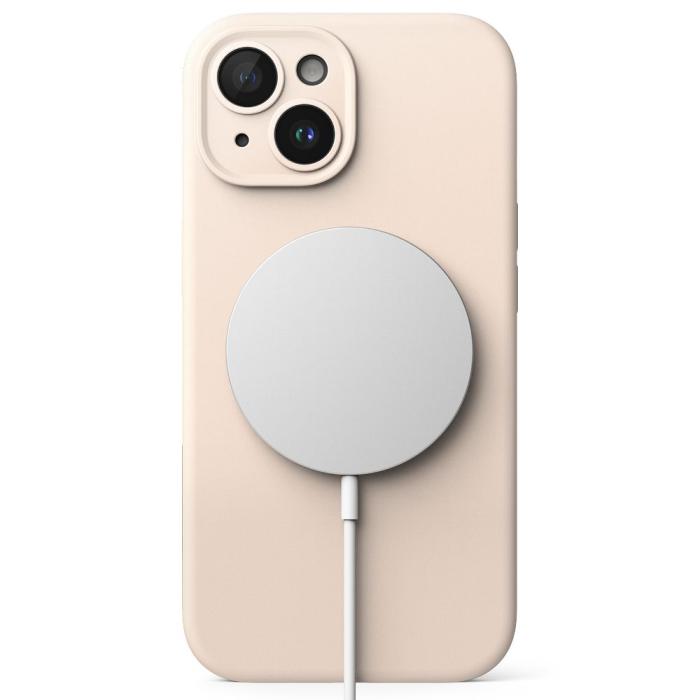 Bild 3, Ringke iPhone 15 Skal MagSafe Silikon Pink Sand
