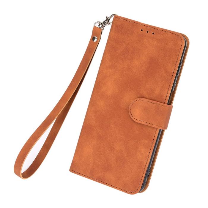 Bild 5, iPhone 15 Plus Fodral Skin Touch Brun