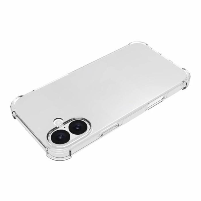 Bild 4, iPhone 16 Shockproof Transparent TPU Skal