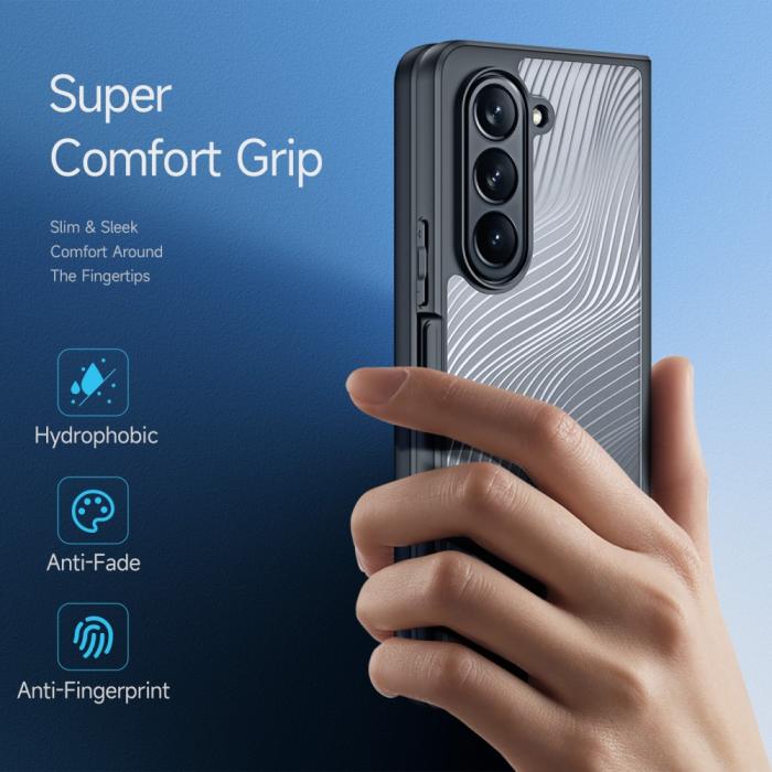 Bild 4, DUX DUCIS Galaxy Z Fold 5 Skal Aimo Hybrid Matt Svart