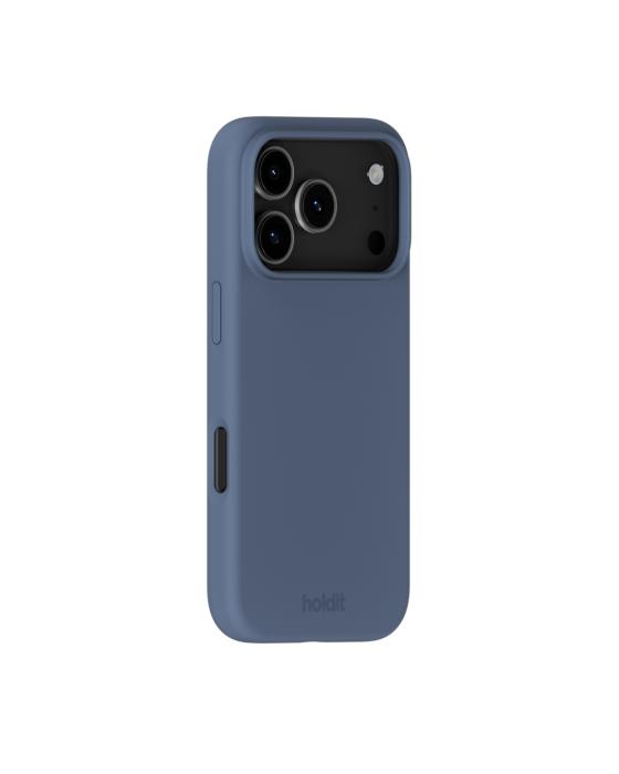 Bild 2, holdit iPhone 17 Pro Mobilskal Silikon Pacific Blue