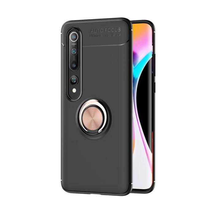 Bild 1, Xiaomi Mi 10 / 10 Pro - Ring Skal - Svart/Rosé