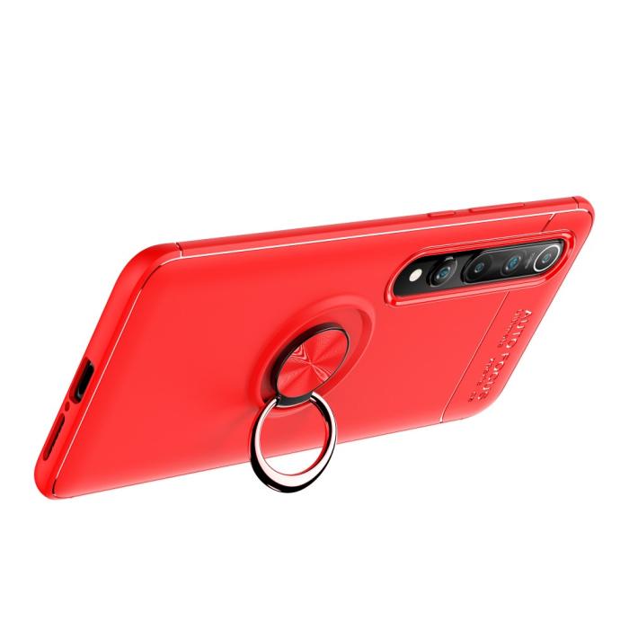 Bild 4, Xiaomi Mi 10 / 10 Pro - Ring Skal - Röd
