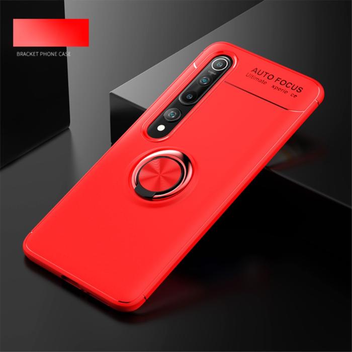 Bild 5, Xiaomi Mi 10 / 10 Pro - Ring Skal - Röd