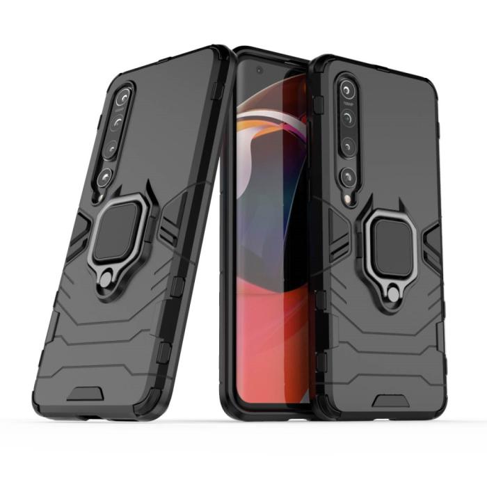 Bild 1, Xiaomi Mi 10 / 10 Pro - Ring Skal - Svart