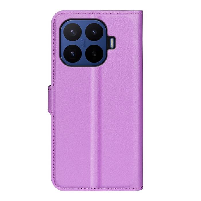 Bild 5, Xiaomi 17T Pro Fodral Litchi Läder Lila