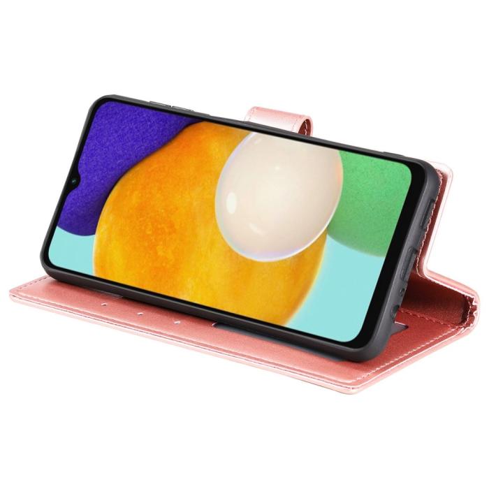 Bild 3, Samsung Galaxy A54 5G Fodral Mandala Läder Roséguld