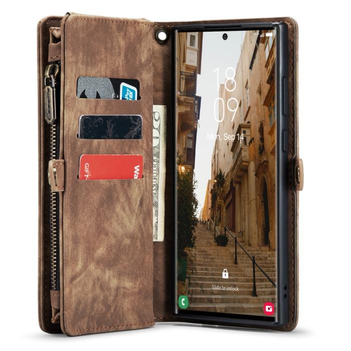 Bild 2, CASEME Galaxy S23 Ultra Fodral/Skal Magnet 2in1 Multifunktionell