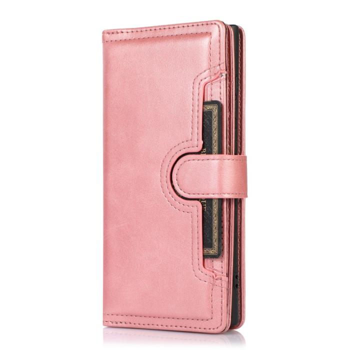 Bild 2, Samsung Galaxy S22 Ultra Fodral Multifunktionellt Roséguld