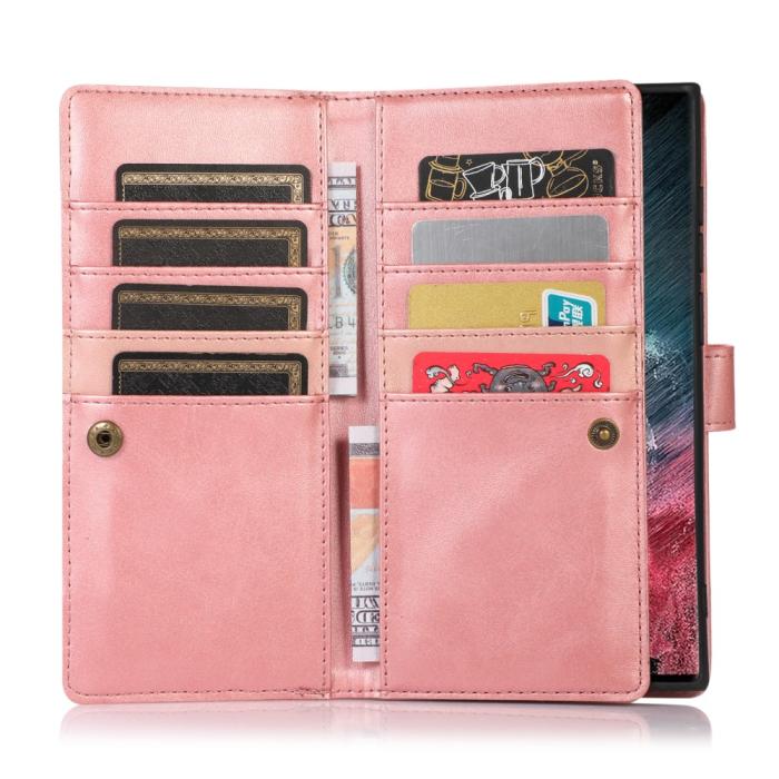 Bild 4, Samsung Galaxy S22 Ultra Fodral Multifunktionellt Roséguld
