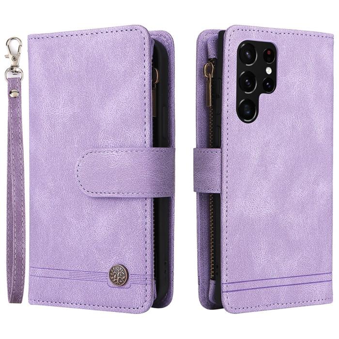 Bild 1, Samsung Galaxy S22 Ultra Fodral Multifunktionellt Lila