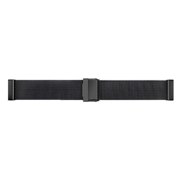 Bild 3, Fitbit Versa 4/Sense 2 Klockarmband Milanese Svart