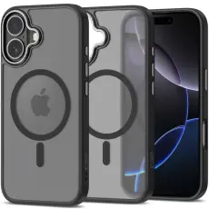 Tech-Protect iPhone 17 Skal MagSafe MagEdge Matt Svart/Gunmetal