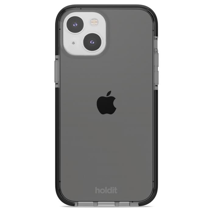 Bild 1, holdit iPhone 14 / 13 Skal Seethru Svart