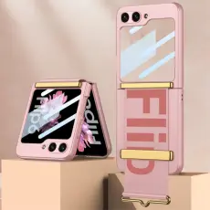GKK Galaxy Z Flip 6 / 7 FE Skal Bälte Hybrid Rosa
