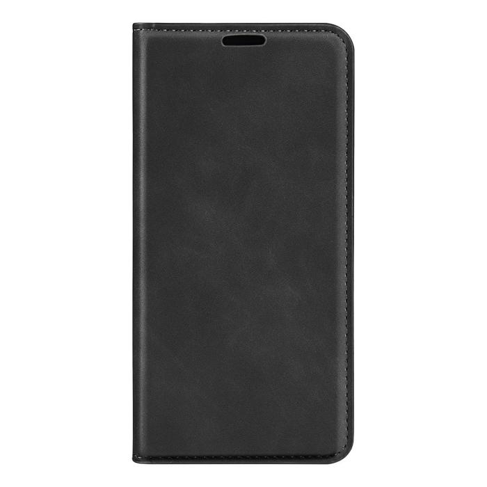 Bild 5, iPhone 17e / 16e Fodral Flip Skin Touch Svart