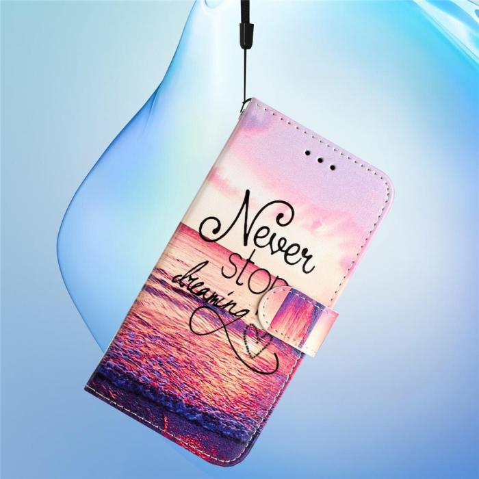 Bild 5, Samsung Galaxy A07 Fodral Med Tryck Never Stop Dreaming