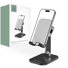 Tech-Protect Universalt St&auml;ll F&ouml;r Mobil & Surfplatta Gr&aring;