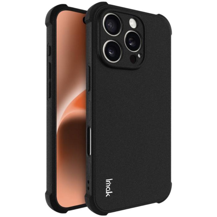 Bild 1, IMAK iPhone 16 Pro Skal Shockproof TPU Svart