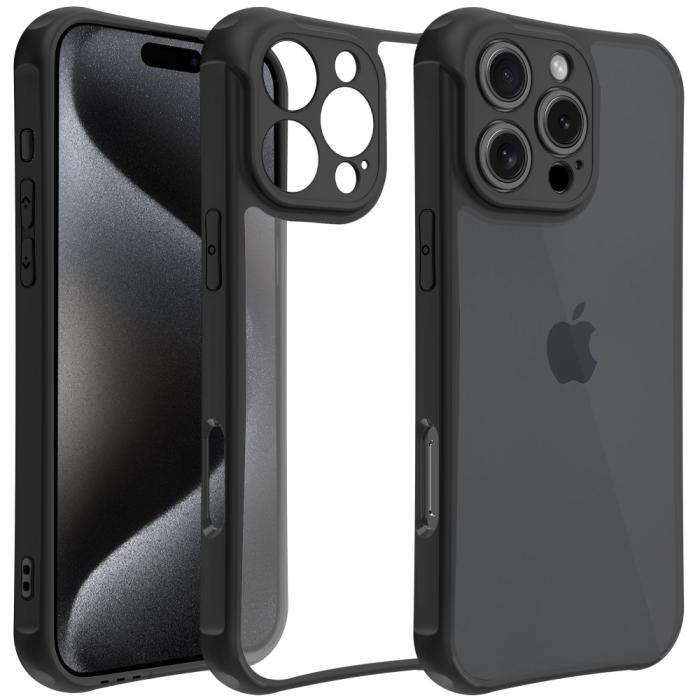 Bild 1, LEEU DESIGN iPhone 16 Pro Max Skal Shockproof Svart
