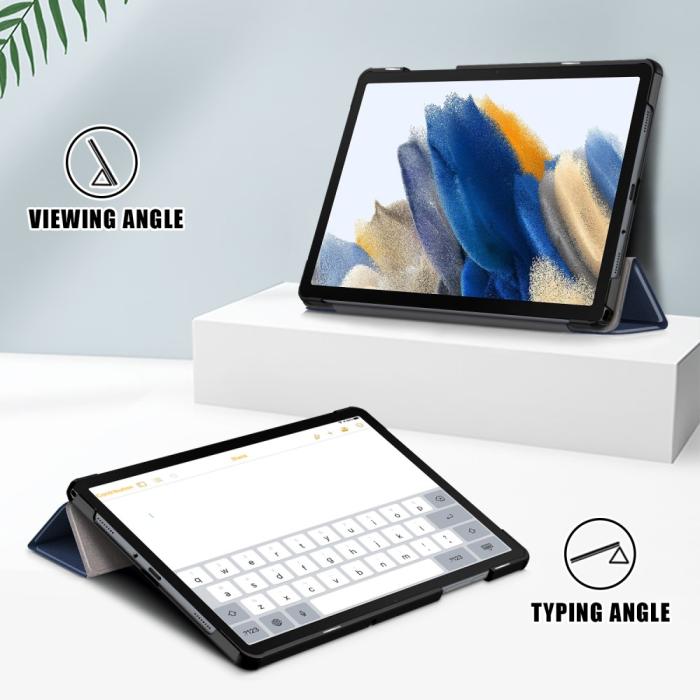 Bild 3, Samsung Galaxy Tab A9 Plus Fodral Tri-Fold PU Läde