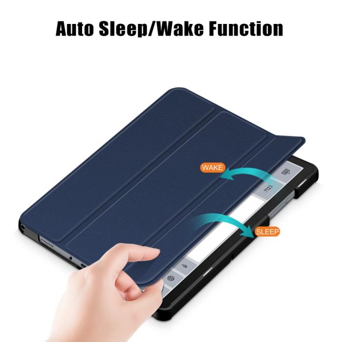 Bild 4, Samsung Galaxy Tab A9 Plus Fodral Tri-Fold PU Läde