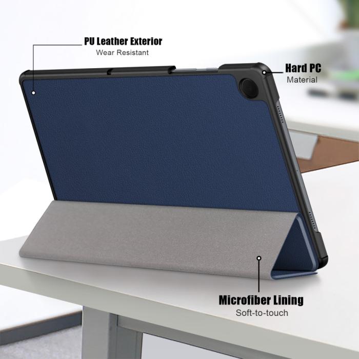 Bild 6, Samsung Galaxy Tab A9 Plus Fodral Tri-Fold PU Läde