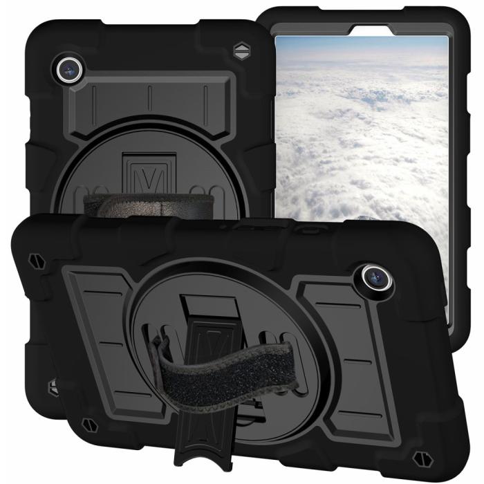 Bild 2, Samsung Galaxy Tab A9 Skal Solid360 Svart