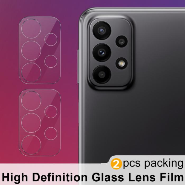Bild 2, IMAK Samsung Galaxy A23 5G 2-PACK Linsskydd Härdat Glas
