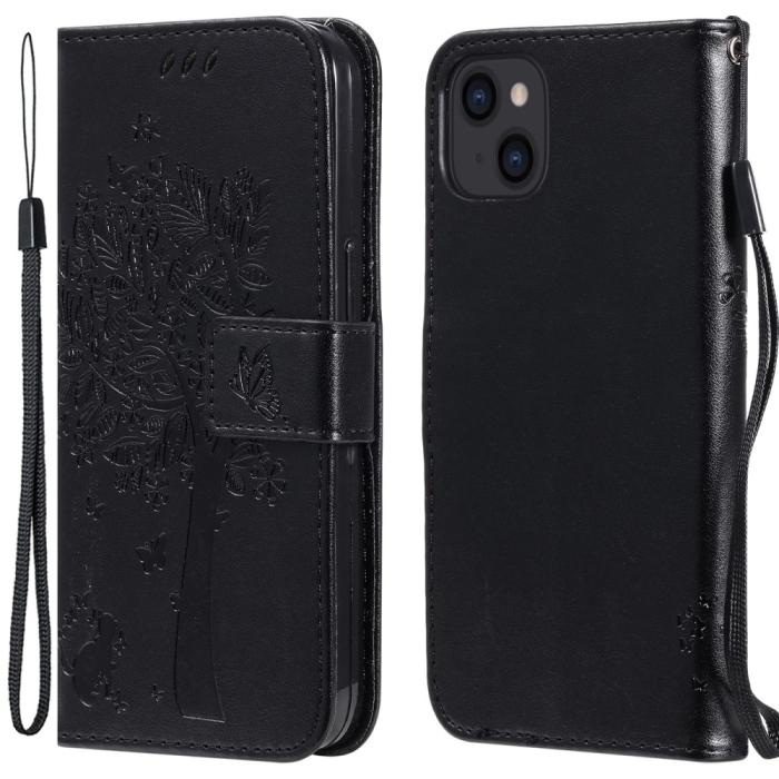 Bild 1, iPhone 13 Mini - Fodral Med Tryck - Svart