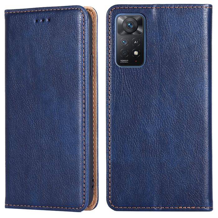 Bild 1, Xiaomi Redmi Note 11 Pro 5G Fodral Vintage Flip Blå