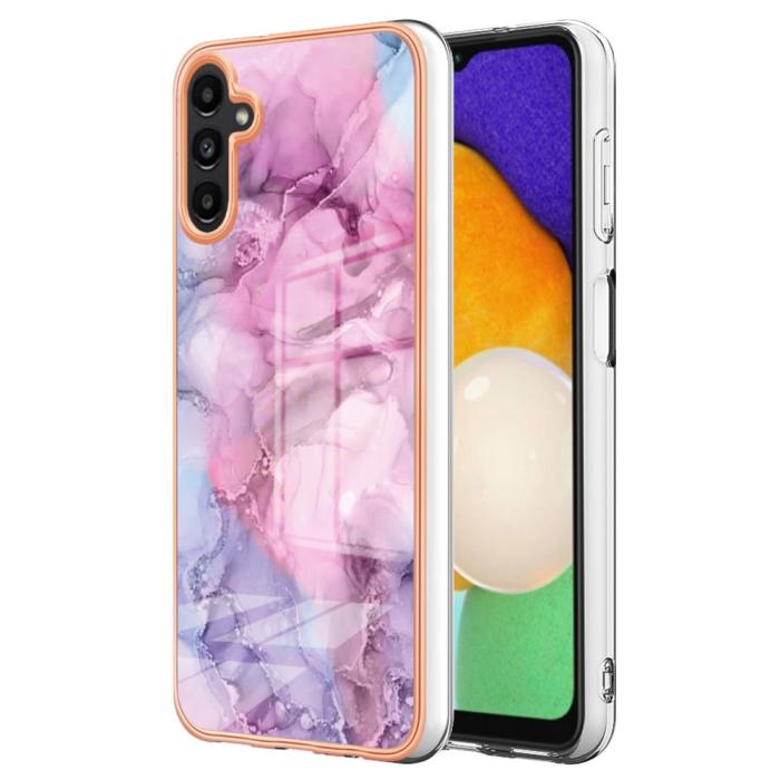 Bild 1, Samsung Galaxy A34 5G Skal Marmor TPU Rosa