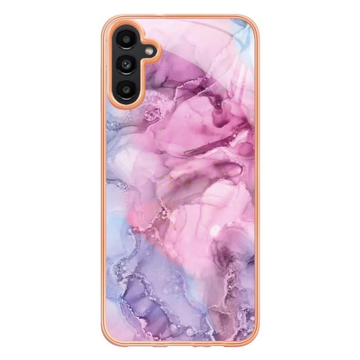 Bild 2, Samsung Galaxy A34 5G Skal Marmor TPU Rosa