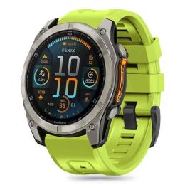 Tech-Protect Garmin Fenix 51 mm Armband Silicone Lime