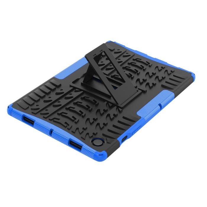 Bild 6, Samsung Galaxy Tab A8 10.5 (2021) Skal Rugged Kickstand Armor Blå