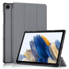 Samsung Galaxy Tab A9 Plus Fodral Tri-Fold PU Läder Grå