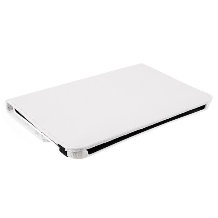 Bild 5, iPad Mini 2024/2021 Fodral 360° Rotation Litchi Vit