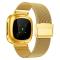 Fitbit Versa 4/Sense 2 Klockarmband Milanese Guld