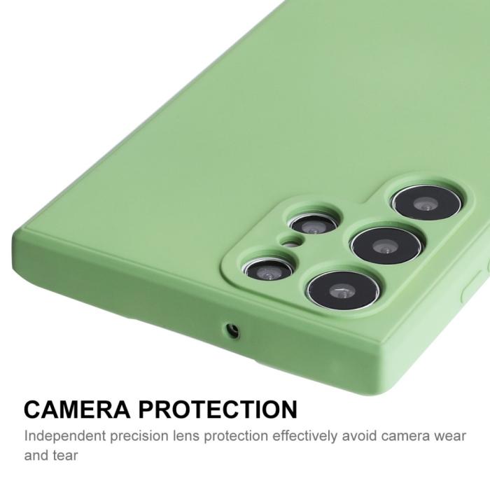Bild 4, ENKAY Samsung Galaxy S25 Ultra Skal Silikon Grön