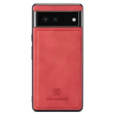 DG.MING Google Pixel 7 Skal Läderbelagt Röd