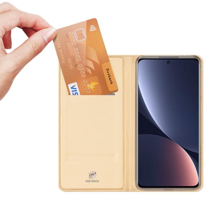 Bild 5, DUX DUCIS Xiaomi 12 Pro Fodral Skin Pro Guld
