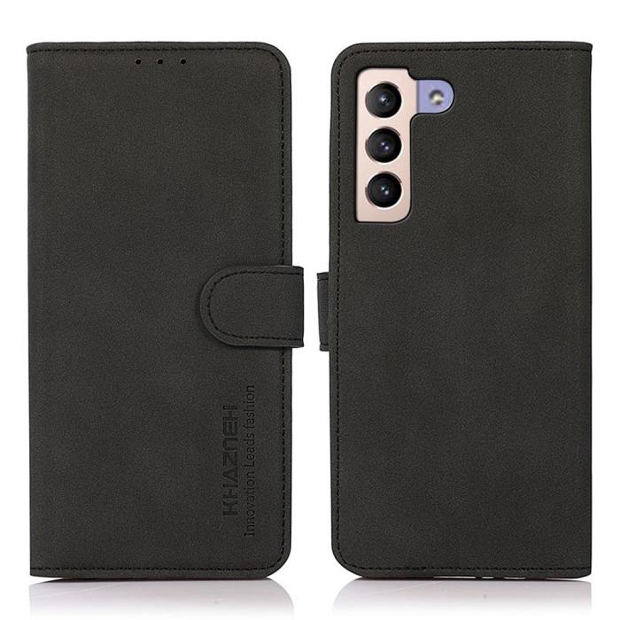 Bild 1, KHAZNEH Samsung Galaxy S23 Plus Fodral Läder Svart