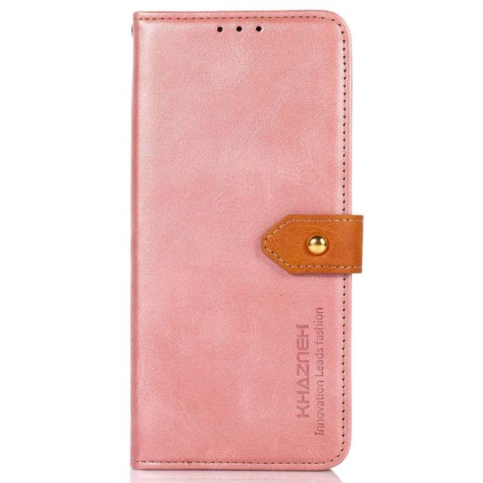 Bild 6, KHAZNEH iPhone 16 Pro Fodral Dual-Color Roséguld